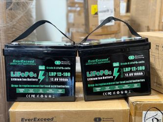 #48  2pack 12.8v100 Ah Lithium Battery
