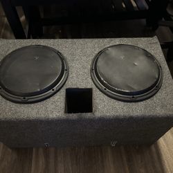 Two 12”  JLW3 Subwoofers. In A Ported Box.