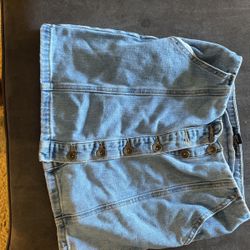 Jean Skirt 