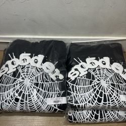 Spider Hoodie Black