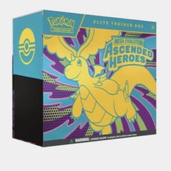 Ascended heros etb pokemon cards