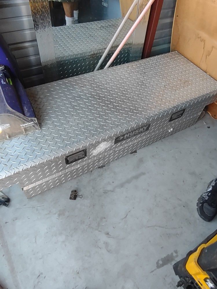 Husky Diamond Plate Toolbox