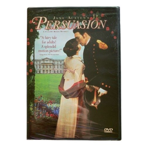 PERSUASION DVD Romantic Comedy Rated PG Based on Jane Austin’s Novel NWOT Sealed