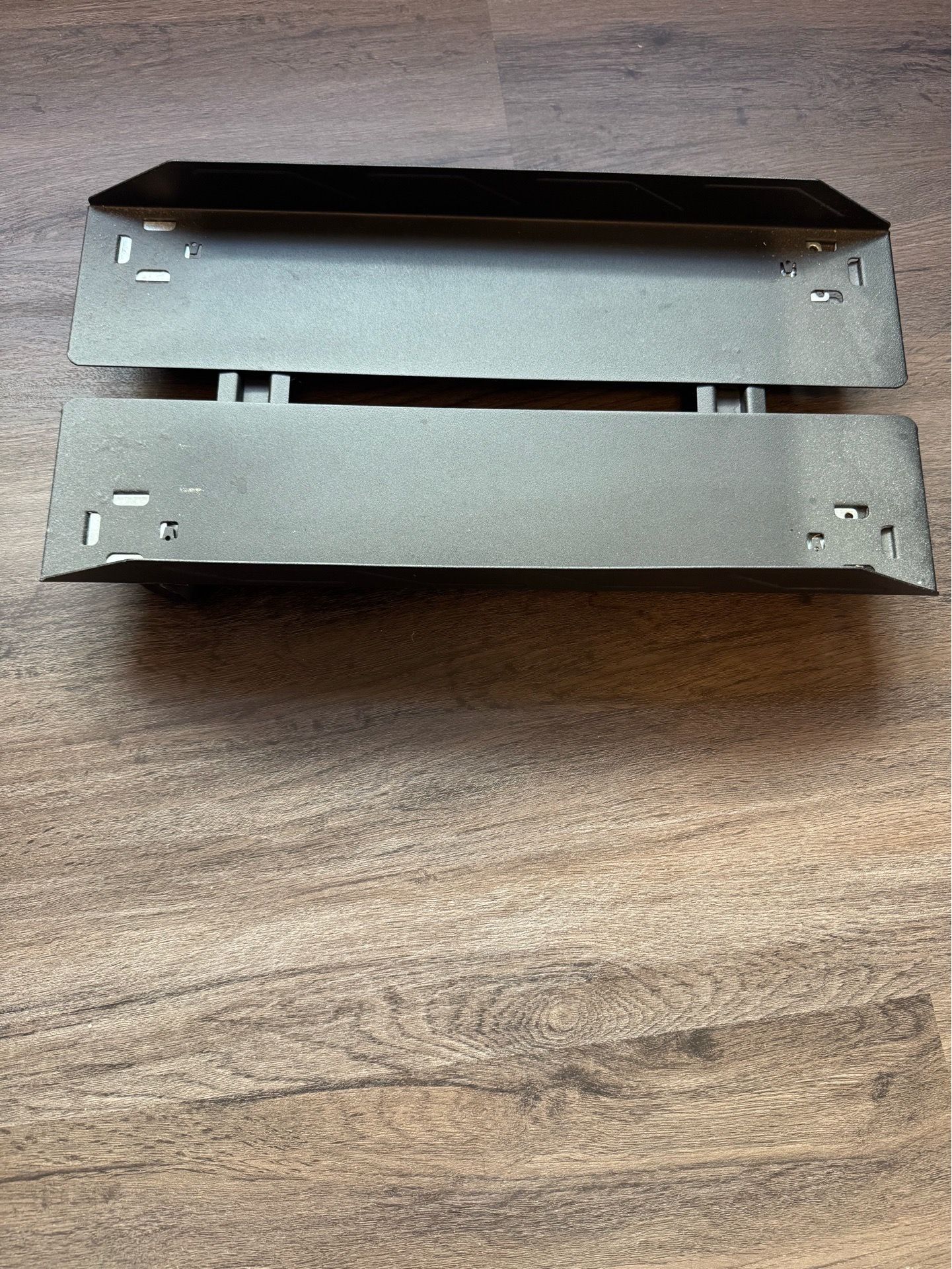 Ikea cpu stand with wheels in Black