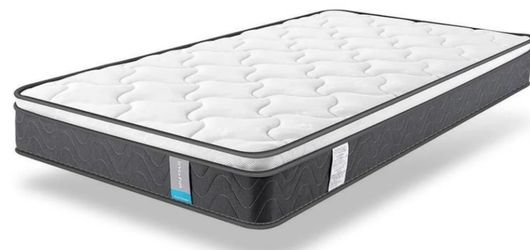 🔥New! 8" Twin Memory Foam & Pocket Spring Foam Hybrid Inofia Mattress