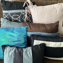 ALL 7 Decorative Pillows For $15