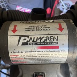 8” Bench Grinder With Stand 