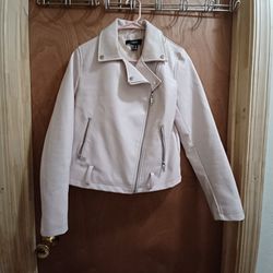 Pink "Leather" Jacket