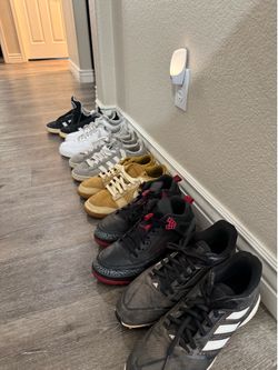 Shoes (bundle of nike,jordan,addidas)