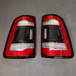 New Pair Rear Tail Light 2019-2022 Dodge Ram 1500 LED Brake Lamps Taillights left right side 
