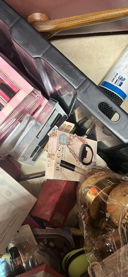 Lots Of Perfumes And Makeup 