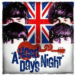 Beatles "A Hard Days Night" Pillow