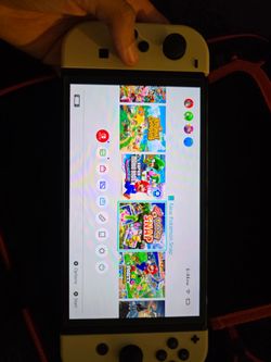 OLED Switch with lots of games + Accessories