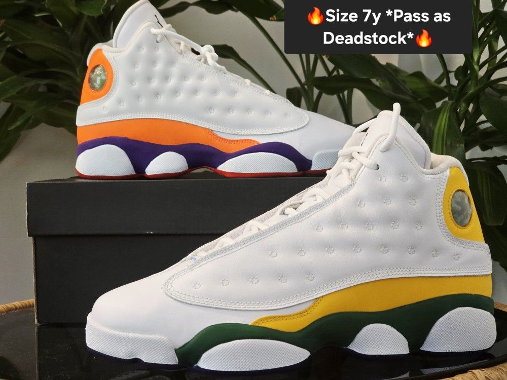 Jordan 13 Retro "Playground"_Size 7y *Tried-on Condition*