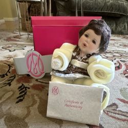 Collectible Doll w/ Box & Certificate of Authenticity, Includes COA