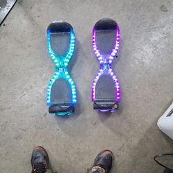 Pair Of Hoverboards With Charger