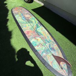 Custom 9’6” Woodin Longboard