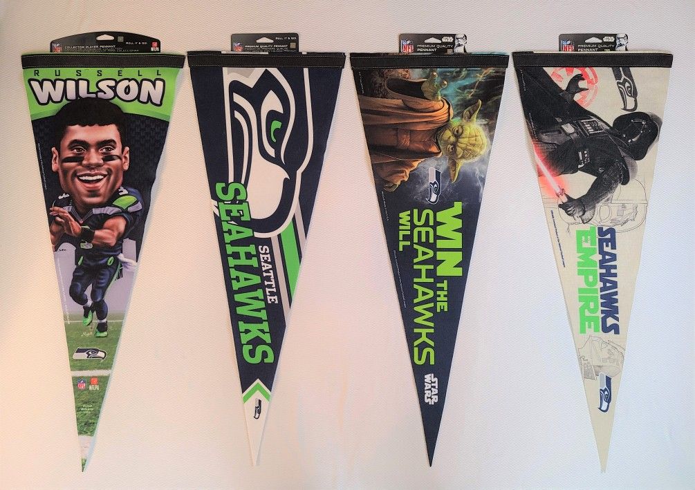 Seattle Seahawks NFL Football PENNANT Flag Banner