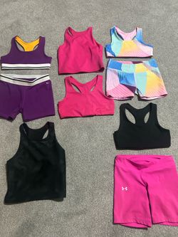 Girls DSG and Under Armour sports wear
