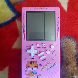 The block brick game hand held 