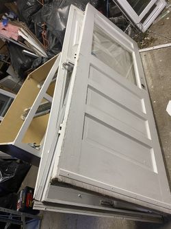 Door With Storm Door