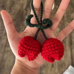 Crochet Valentines Tulip Keychain Hanger