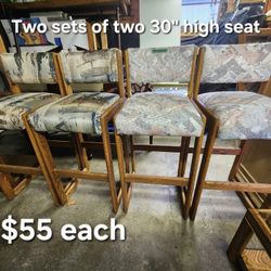 Four 30" kitchen stools $55 each
