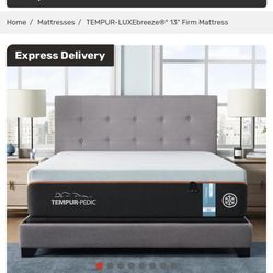 Tempur-Pedic Queen Mattress 