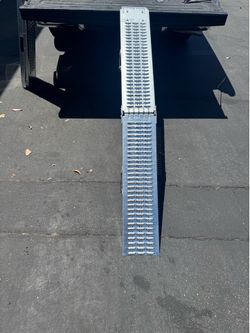 $50/New/ 74” long loading ramp / motorcycle e-bike / 750 pound capacity