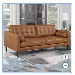 Harstine leather sofa 