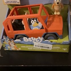 Bluey Heeler Family Road Trip 4WD Vehicle New 