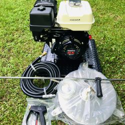HONDA GX - SKID - 4000 PSI - SURFACE CLEANER - POWER PRESSURE WASHER