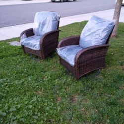 Patio Rocking Chairs Patio Swivel Chairs Patio Chair Set Outdoor Patio Furniture Rocking Chairs 🆕🛺🚛🆕