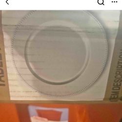 SILVER Charger Plate 