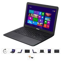 NEW ASUS Laptop Intel Core i5-5200U 8GB Memory 500GB HDD Intel HD Graphics 5500 15.6" Windows 8.1 64-Bit F554L Item #: 9B-34-234-517|Mfr. Part #: F554
