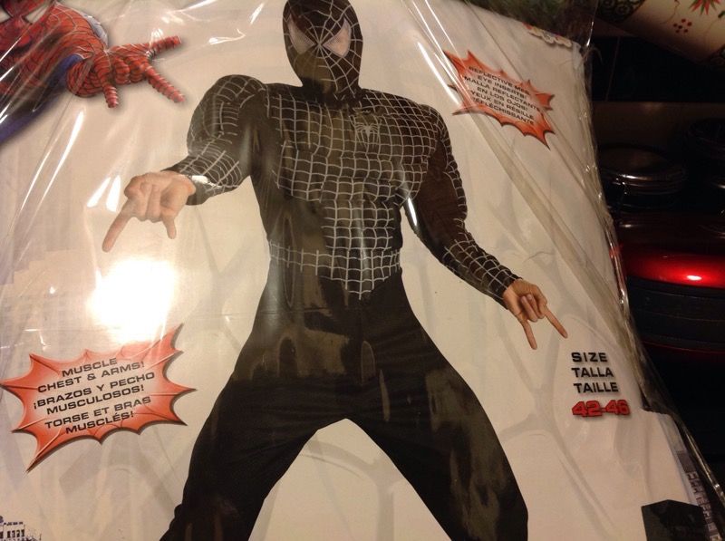 Black-Suited Spiderman Costume