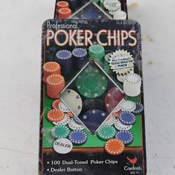 Poker Chips, NIB