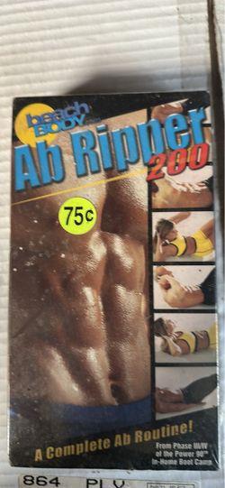 Beachbody Ab Ripper 200 Workout VHS