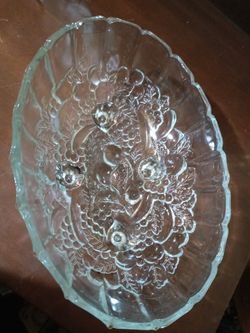 Vintage Indiana Glass Co. Fruit Bowl