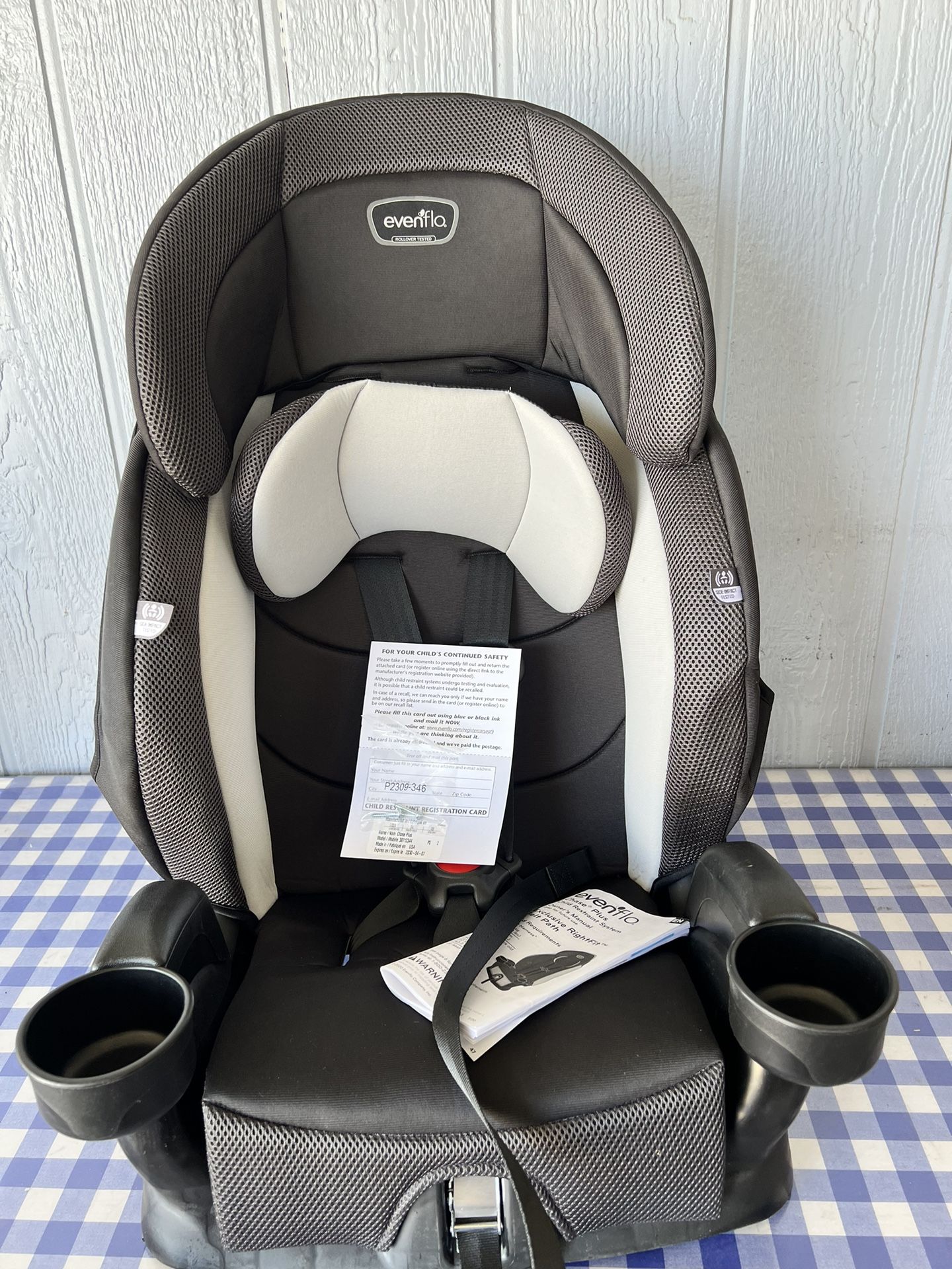 Evenflo Chase Plus 2-in-1 Booster Toddler Car Seat (Huron Black) for Sale  in Las Vegas, NV - OfferUp