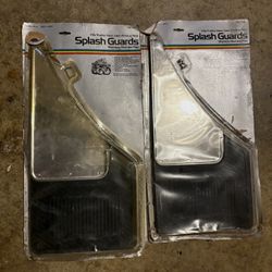New Old Stock (NOS) vintage universal "Splash Guards" mud flaps