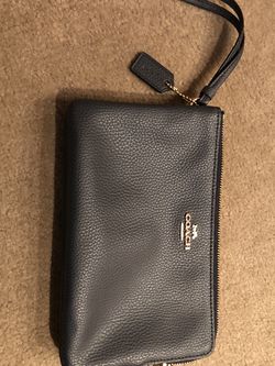 Coach Double Pouch Wristlet