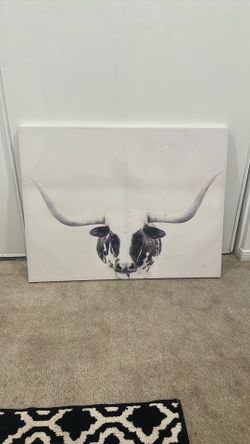 Big Canvas Of A Bull