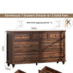 Dresser & 2 Night Stand Set