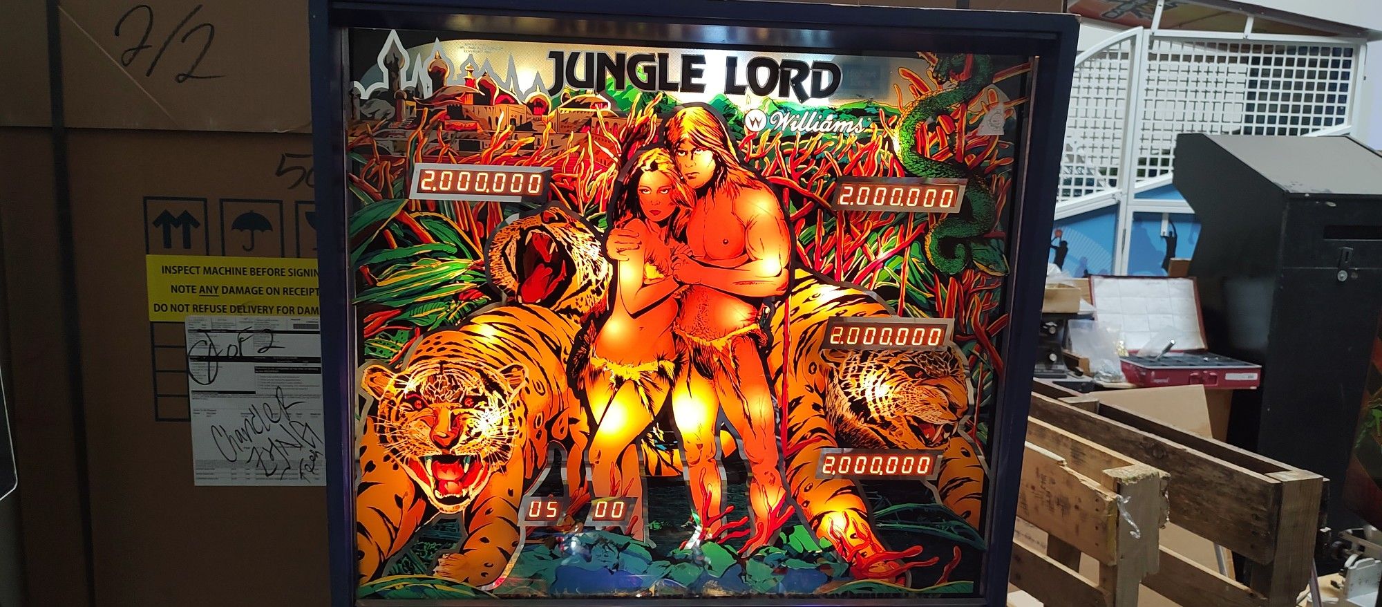Jungle lord Pinball