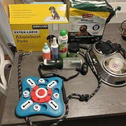 Large Dog Cage And Supplies