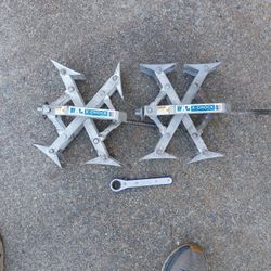 BAL  X Chock Tire Locking chocks for trailers 