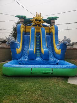 Double Water Slide