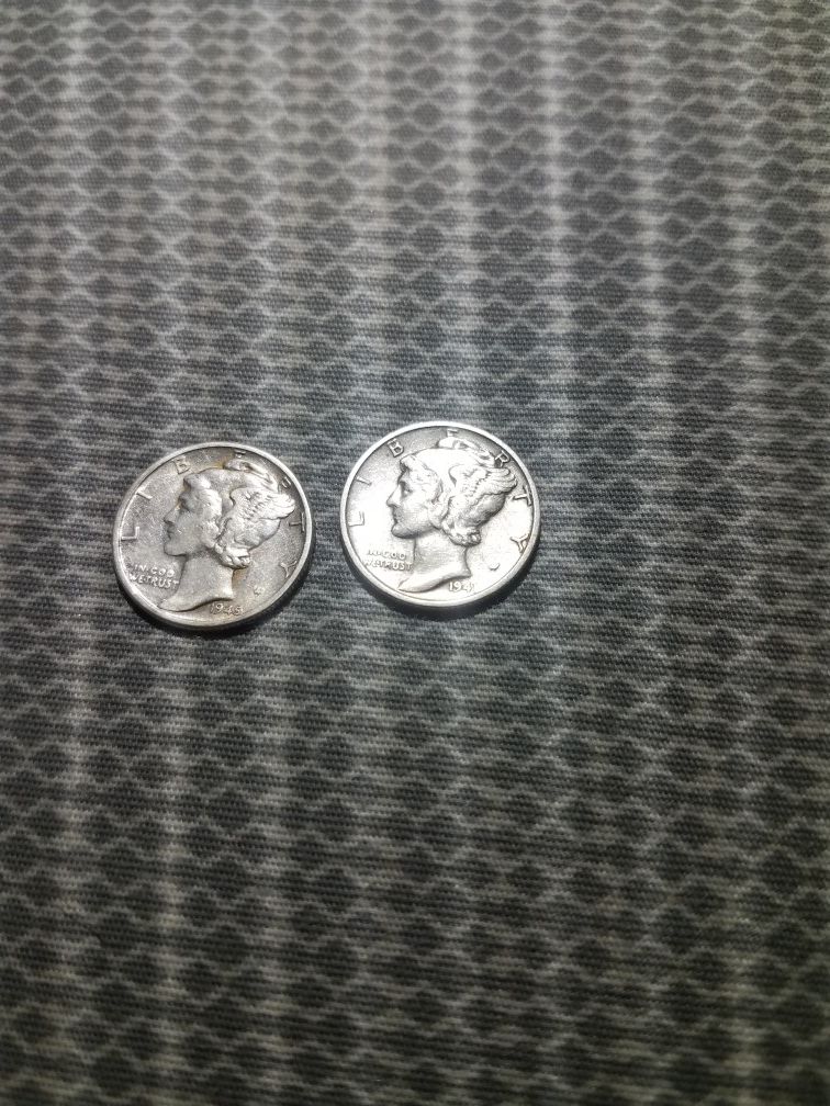 Silver dimes