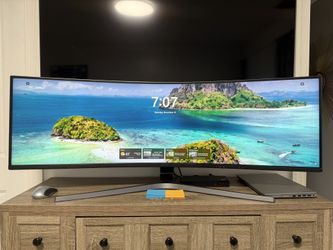 49” Samsung Ultra-Wide Curved Monitor
